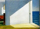 Picnic on The Sea Paintings - Rooms by the sea by Edward Hopper